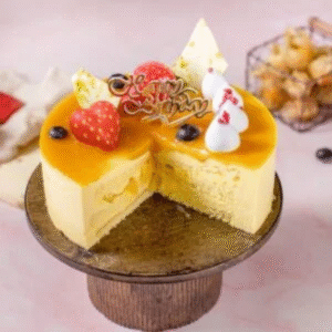 Mango Mousse Cake